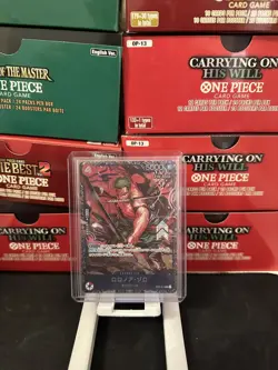 ONE PIECE Card Zoro ST21-015 Flagship Battle 2025 Top 8 Prize FOR ASIA ( JP ) - Image 1