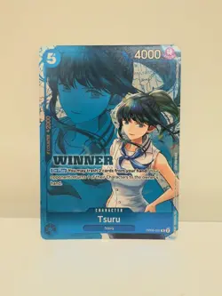 NM-Mint, English One Piece Tsuru (Winner Pack 2025 Vol. 4) - OP06-051 - R - Foil - Image 1