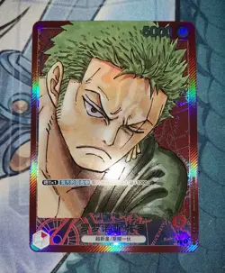 One Piece Chinese Card Game Romance Dawn Zoro OP01-001 Alt Art NM - Image 1