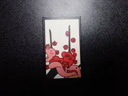 Pokemon Traditional Poker Playing Card Hanafuda Chansey Lickitung #2 NM/EX or EX - Image 1