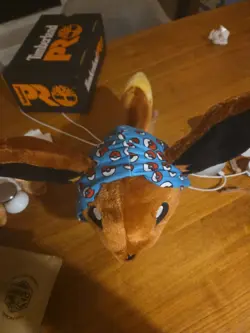 Build A Bear 16” Eevee Pokemon Plush with Pokeball Sleeper Pajamas. Sound WORKS! - Image 3