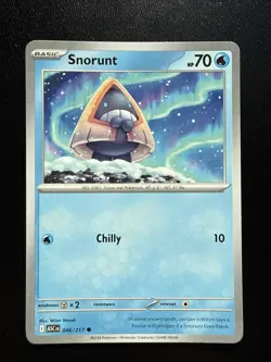 FREE SHIPPING Snorunt 046/217 Common Regular- Pokemon TCG Ascended Heroes - Image 1