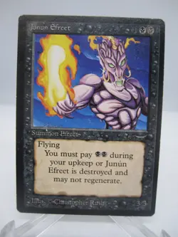 Junun Efreet Magic mtg Heavy Play, English Arabian Nights x1 - Image 3