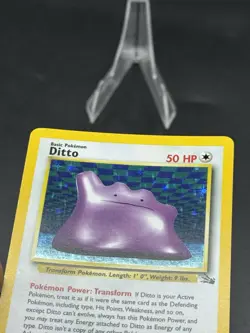 Ditto - 3/62 - Fossil 1999 - WOTC - Holo Rare - VLP - Pokemon TCG Card - Image 2