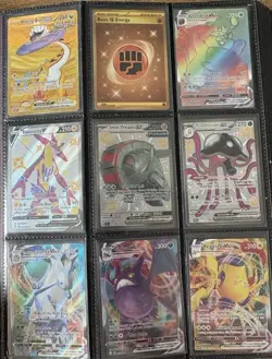 Pokemon Binder Collection 300+ Cards – Full Arts, Gold, Radiant, Vintage - Image 1