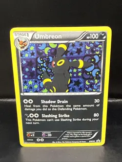 Pokemon TCG Umbreon Black White Holo Card BW93 Black Star Promo A - Image 1