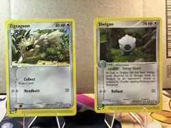 Lot Of 2 Common E-Reader Pokemon Cards - Image 1