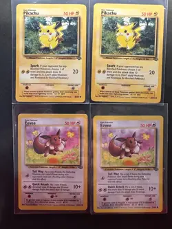 Pokemon Jungle Set TCG Collection from 1999 QTY: 102 Pokemon Cards 636996769661 - Image 3