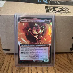 MTG: Avatar: The Last Airbender Eternal-Legal, Avatar Roku, Firebender 0191 Foil - Image 1