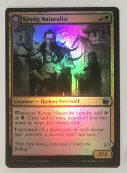 foil KESSIG NATURALIST LORD OF THE ULVENWALD Innistrad Midnight Hunt MTG Magic - Image 1