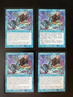 MTG- Mind's Desire x4 - Scourge (One is Foreign) - Image 1