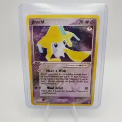 Pokemon TCG Jirachi Holo Rare Card Hidden Legends 8/101 LP - Image 3