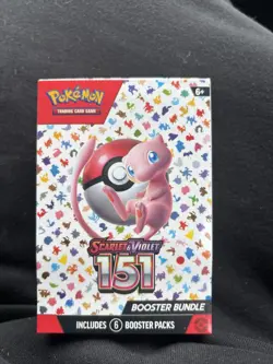 Pokemon TCG Scarlet & Violet 151 Booster Bundle 6 Packs Factory Sealed - Image 1