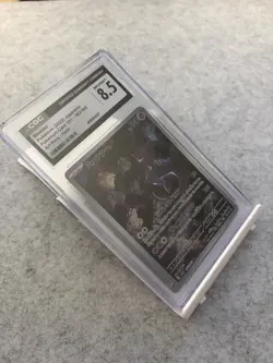✨✨ CGC Mint 8.5 Pokemon Mewtwo 183/165 Art Rare Japanese 151 2023 - Image 1