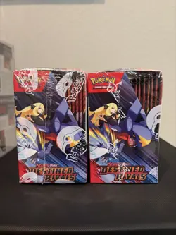 Pokemon TCG Destined Rivals Booster Box Factory Sealed - Pristine Condition - Image 3