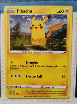 Pokemon TCG Mcdonalds 2022 Match Battle Pikachu 7/15 Holo Promo - Image 1
