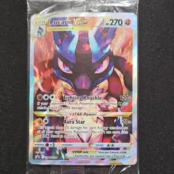 Pokemon Lucario VSTAR SWSH291 Sword & Shield Promo Holo Card 270 HP English TCG - Image 1