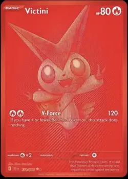 Victini SVP 086 Black Star Promo Holo 80HP Pokemon TCG Fire Basic Card - Image 1