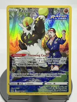 Pokemon TCG Passimian TG08/TG30 Silver Tempest Trainer Gallery Ultra Rare NM - Image 1