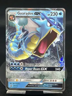 Pokemon TCG Gyarados GX SM212 SM Promos MP - Image 1