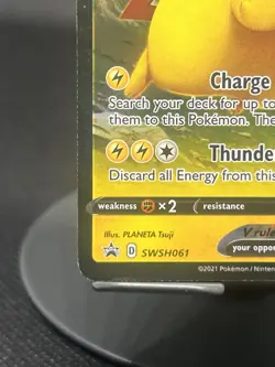 Pokemon TCG Pikachu V SWSH061 Sword & Shield Promo NM - Image 4