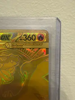 Pokemon TCG Phantasmal Flames Mega Charizard X EX #130/094 GOLD - Image 4