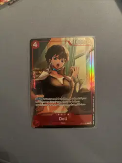 One Piece A Fist of Divine Speed Doll OP11-008 Alternate Alt Art NM - Image 1