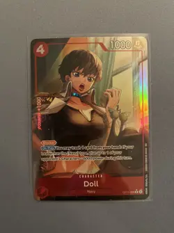 One Piece A Fist of Divine Speed Doll OP11-008 Alternate Alt Art NM - Image 2