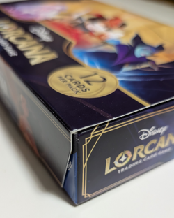 Damaged Disney Lorcana TCG: First Chapter Booster Box First Print CM1 - 10B - Image 3