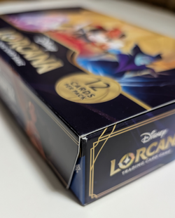 Damaged Disney Lorcana TCG: First Chapter Booster Box First Print CM1 - 10D - Image 3