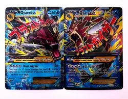 Pokemon TCG M Gyarados EX 115/122 Full Art & 27/122 M Gyarados, Read Description - Image 1