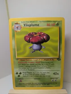 Vileplume 31/64 Regular NON Holo Jungle Set Pokemon Card WOTC LP (A1238) - Image 1