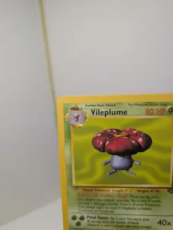 Vileplume 31/64 Regular NON Holo Jungle Set Pokemon Card WOTC LP (A1238) - Image 2