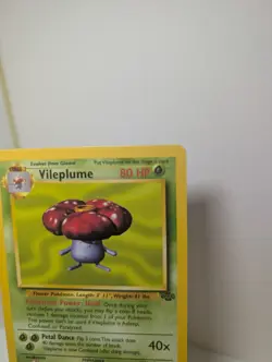 Vileplume 31/64 Regular NON Holo Jungle Set Pokemon Card WOTC LP (A1238) - Image 3