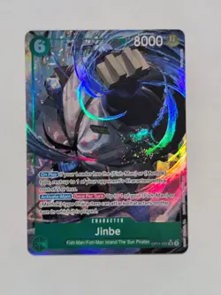 Jinbe Alt Art OP11 031 SR One Piece A Fist Of Divine Speed Foil English - Image 1