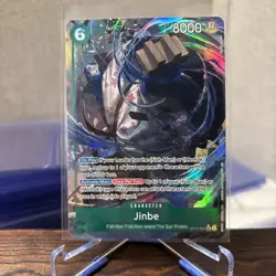 Jinbe (Alt Art) OP11-031 SR - One Piece A Fist Of Divine Speed Foil English - Image 1