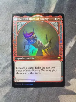Birgi, God of Storytelling / Harnfel, Horn of Bounty (KHM Showcase Foil) - Image 2