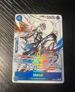 One Piece TCG ST22-012 [Alt Art] (Marco) Starter Deck: Ace & Newgate NM Foil - Image 1