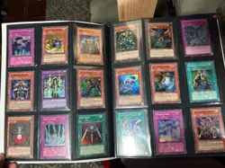 Yugioh Card Collection Binder Blue-Eyes 1st Ed In Sleeves - Image 2