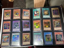 Yugioh Card Collection Binder Blue-Eyes 1st Ed In Sleeves - Image 3