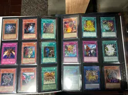 Yugioh Card Collection Binder Blue-Eyes 1st Ed In Sleeves - Image 4