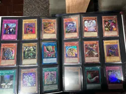 Yugioh Card Collection Binder Blue-Eyes 1st Ed In Sleeves - Image 5