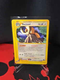 Pokemon Card Skyridge E Series Noctowl 40/144 WOTC - Image 1
