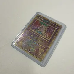 Pokemon Ancient Mew Holographic Card Rare Collectible 1999 - Image 3