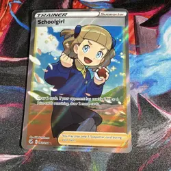 Pokemon Card Schoolgirl 262/264 Fusion Strike Full Art Near Mint - Image 1