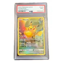 Pokemon - Pikachu - Crown Zenith GG - GG30/GG70 - Holo Rare- PSA 9 Mint - Image 1