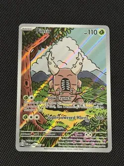 Pokemon Pinsir TCG Sv06 Twilight Masquerade Holo Illustration Rare Card 168/167 - Image 1