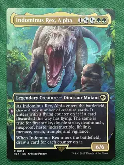 Indominus Rex, Alpha (Borderless) Universes Beyond: Jurassic World... - Image 1