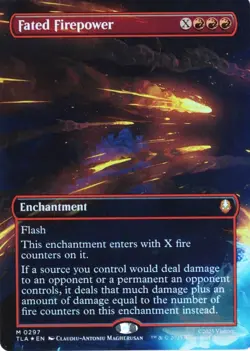 Fated Firepower (Borderless) - Avatar: The Last Airbender (TLA) - Foil 297 - Image 1