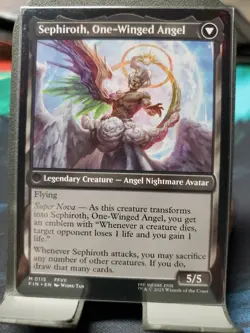 Sephiroth, Fabled SOLDIER MTG Final Fantasy Non-foil #0115 - Image 2